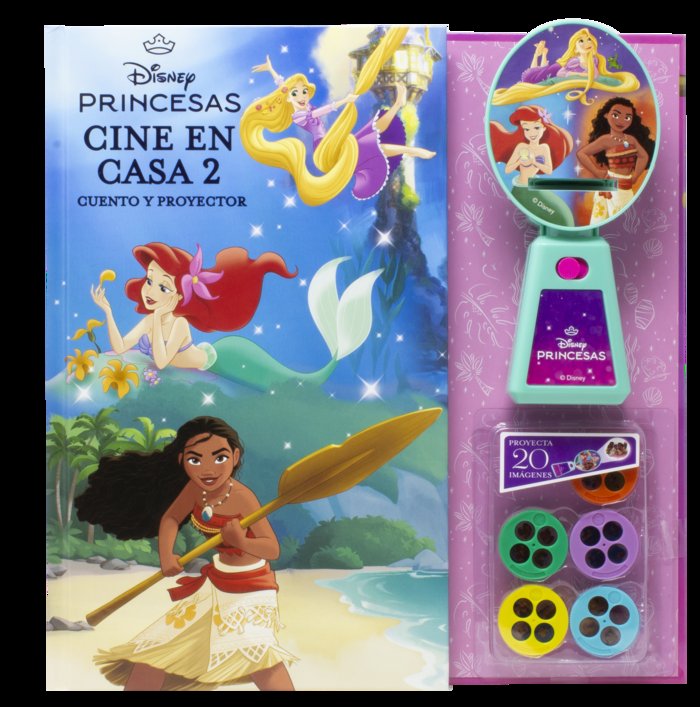 Princesas. Cine en casa 2, de DISNEY | portada del libro