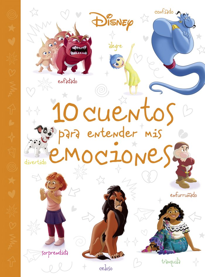 DISNEY. 10 CUENTOS PARA ENTENDER MIS EMOCIONES, de DISNEY | portada del libro