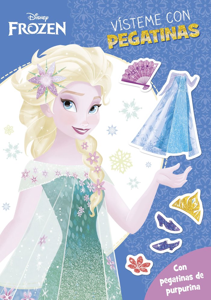 FROZEN. VISTEME CON PEGATINAS 2, de DISNEY | portada del libro