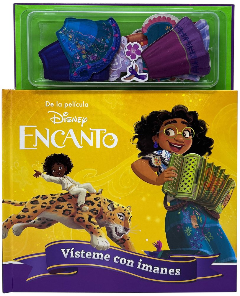 ENCANTO VISTEME CON IMANES, de DISNEY | portada del libro