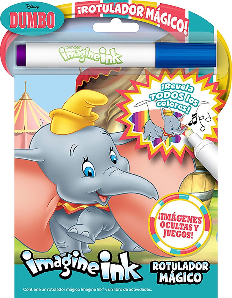 DUMBO ROTULADOR MAGICO, de DISNEY | portada del libro