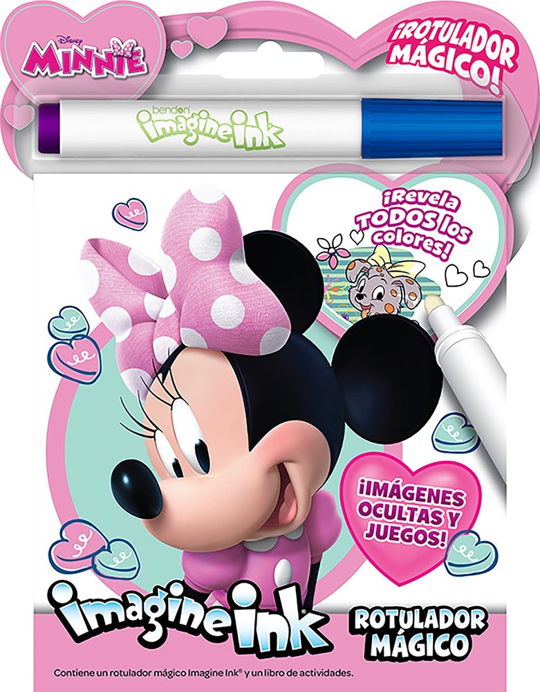 MINNIE ROTULADOR MAGICO, de DISNEY | portada del libro