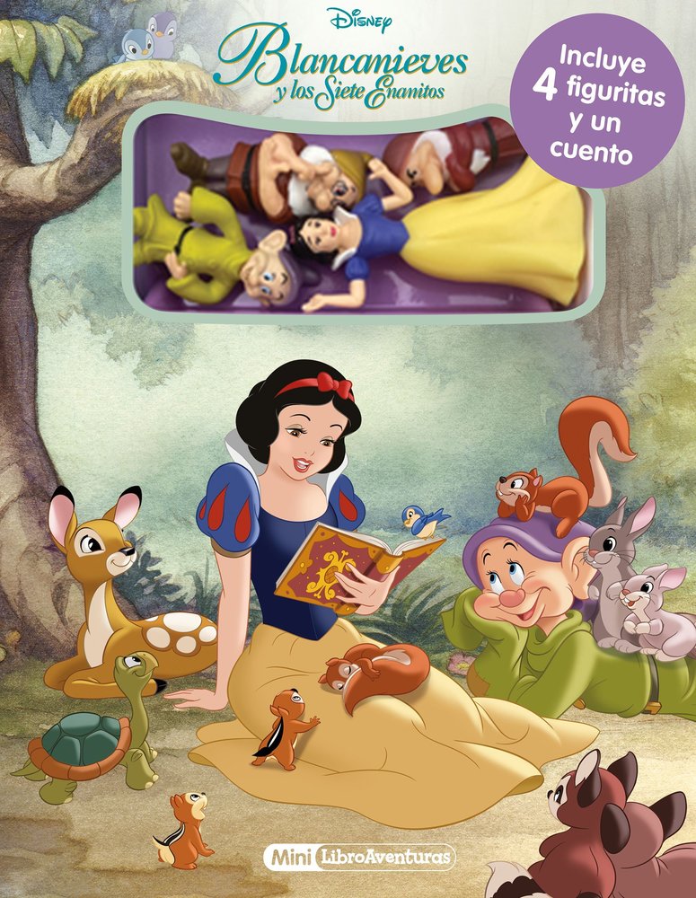 Blancanieves. Mini-Libroaventuras, de DISNEY | portada del libro