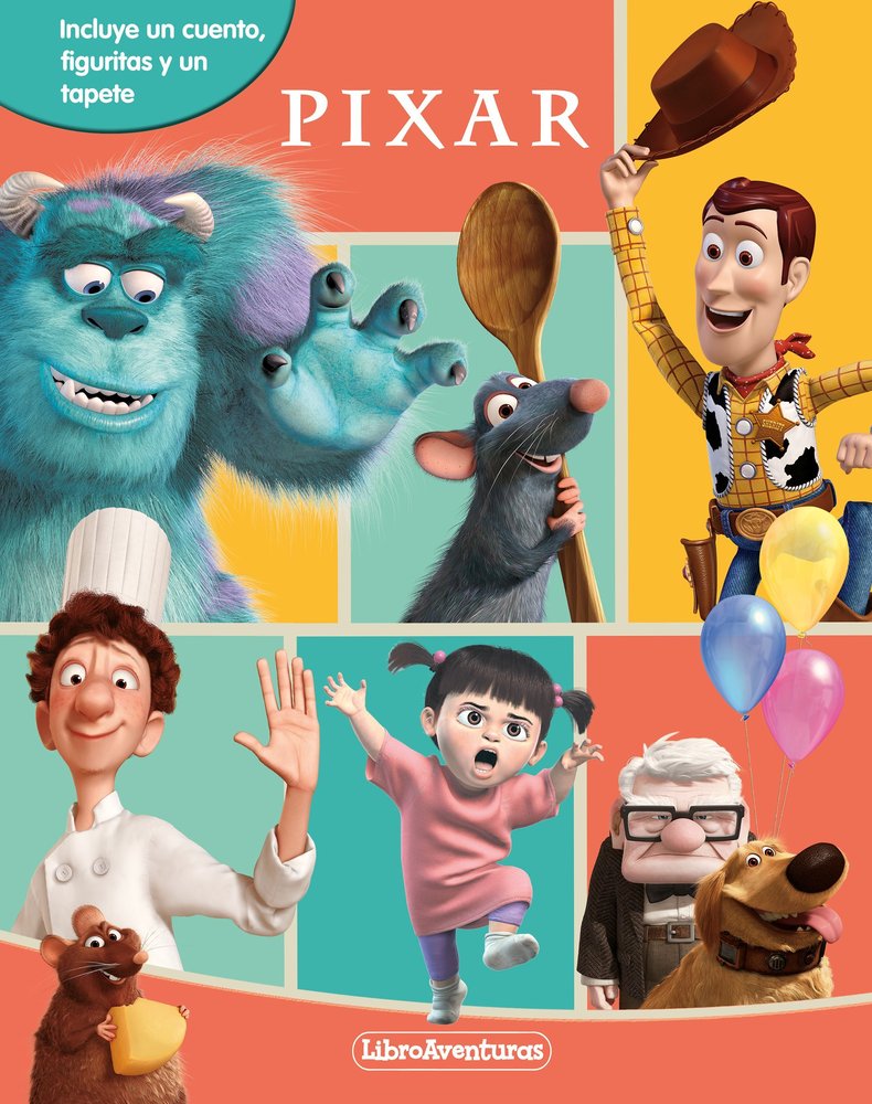 Pixar. Libroaventuras, de DISNEY | portada del libro