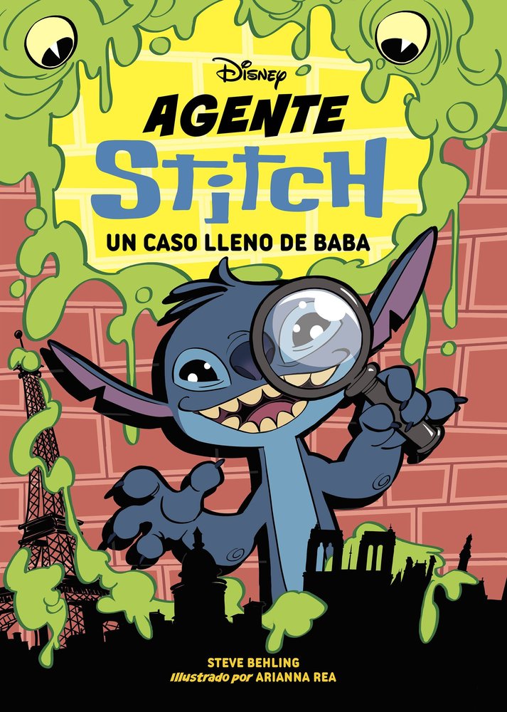 AGENTE STITCH. UN CASO LLENO DE BABA, de DISNEY | portada del libro