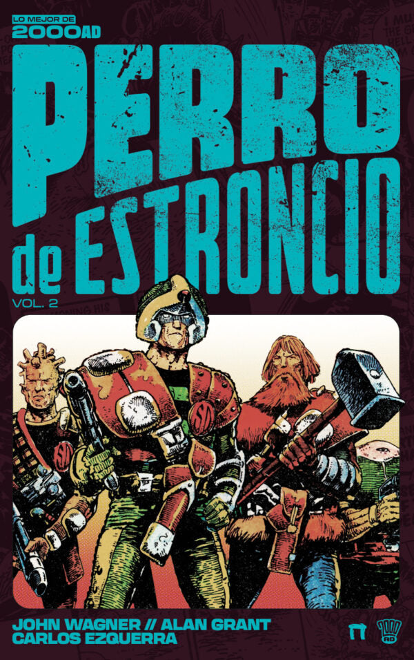 PERRO DE ESTRONCIO VOL. 2, de JOHN WAGNER | portada del libro