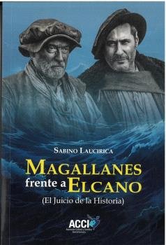 MAGALLANES FRENTE A ELCANO, de SABINO LAUCIRICA | portada del libro
