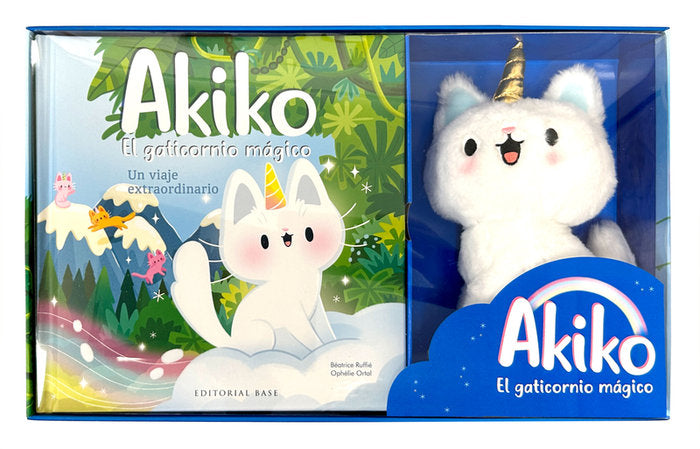 AKIKO. EL GATICORNIO MAGICO, de ORTAL, ORPHELIE | portada del libro
