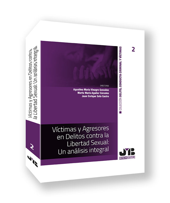 VICTIMAS Y AGRESORES EN DELITOS CONTRA LA LIBERTAD SEXUAL, de VINAGRE GONZALEZ, AGUSTINA MARIA | portada del libro