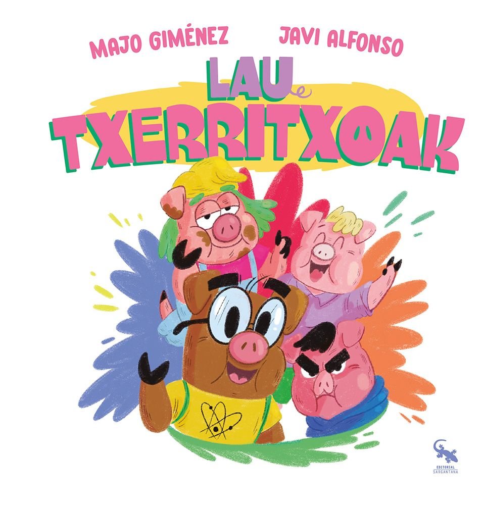 LAU TXERRITXOAK, de GIMENEZ, MAJO | portada del libro