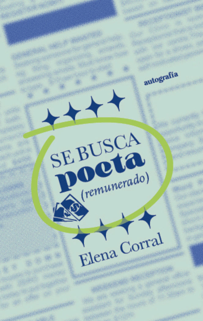 Se busca poeta remunerado, de Corral, Elena | portada del libro