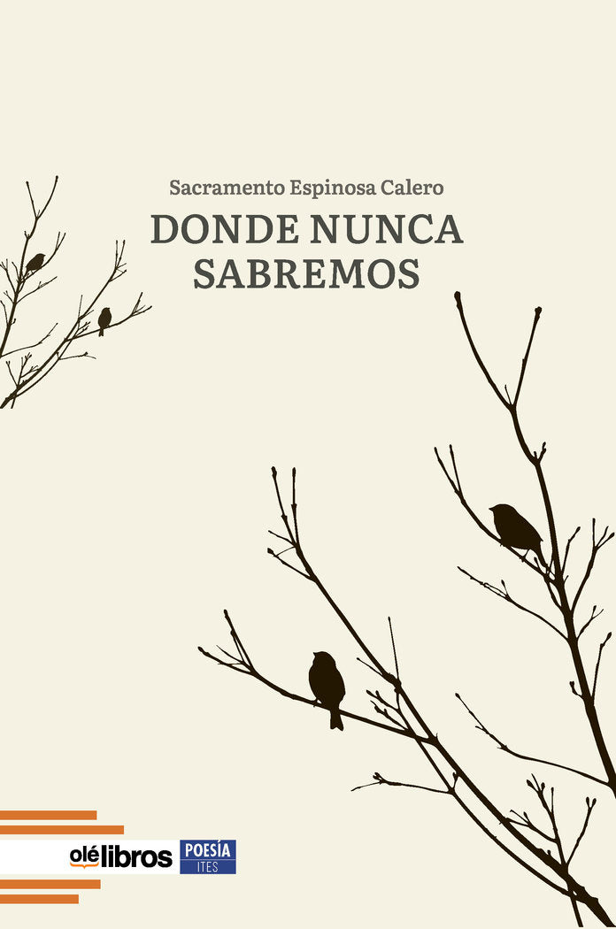 DONDE NUNCA SABREMOS, de Espinosa Calero, Sacramento | portada del libro