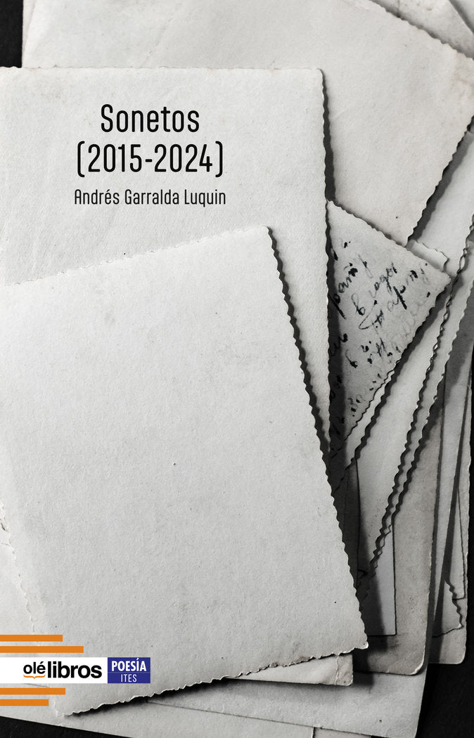 Sonetos (2015-2024), de , Garralda Luquin, Andrés | portada del libro