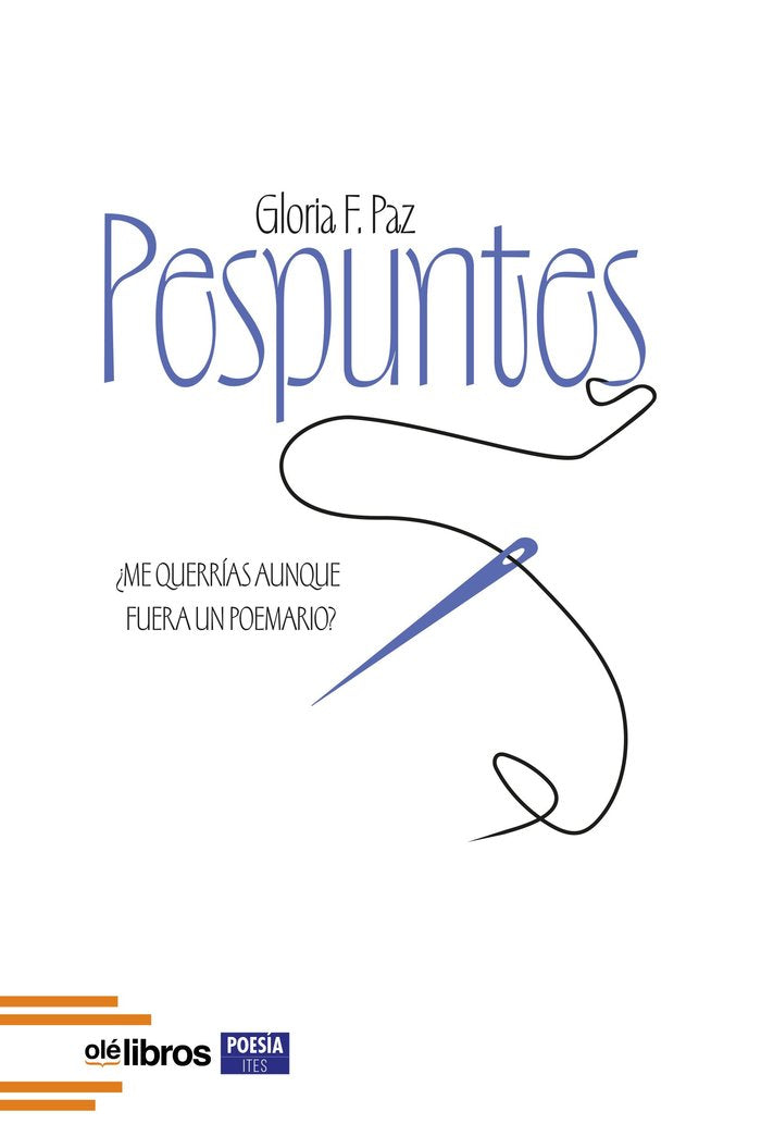 Pespuntes, de F. Paz, Gloria | portada del libro