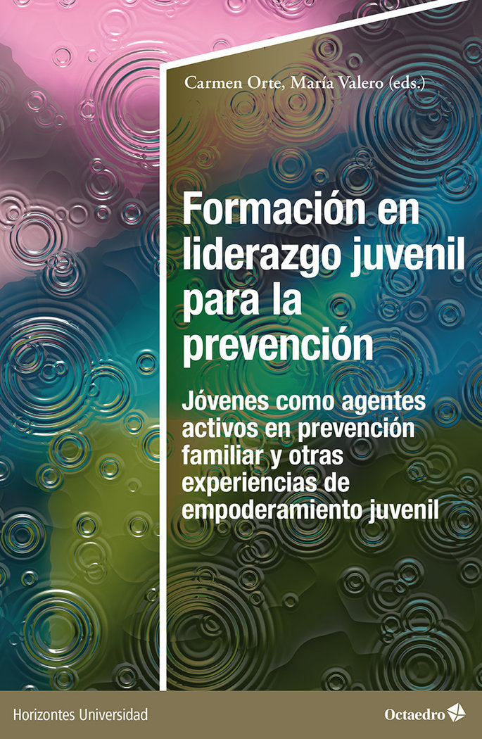 FORMACION EN LIDERAZGO JUVENIL PARA LA PREVENCION | portada del libro