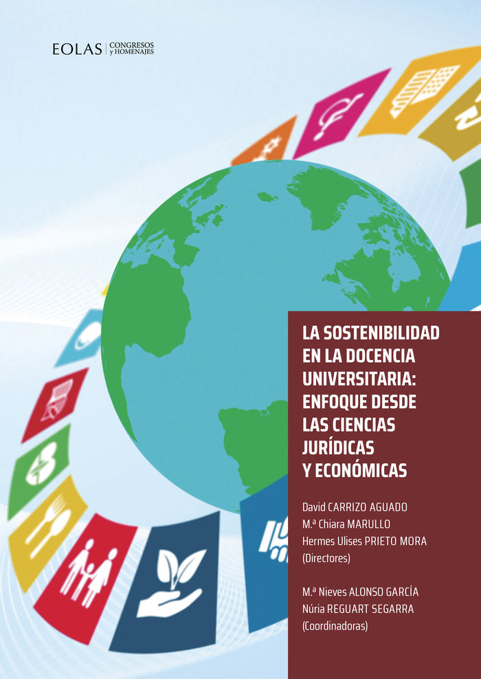 LA SOSTENIBILIDAD EN LA DOCENCIA UNIVERSITARIA, de CARRIZO AGUADO, DAVID | portada del libro
