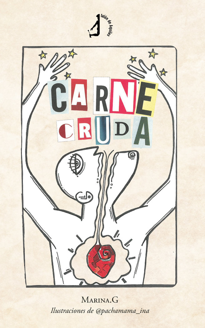 Carne cruda, de , G., Marina | portada del libro
