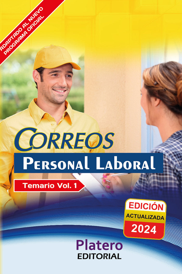 CORREOS TEMARIO 2024 VOL.1, de GARCÃA RODRÃGUEZ, JOSÃ‰ | portada del libro