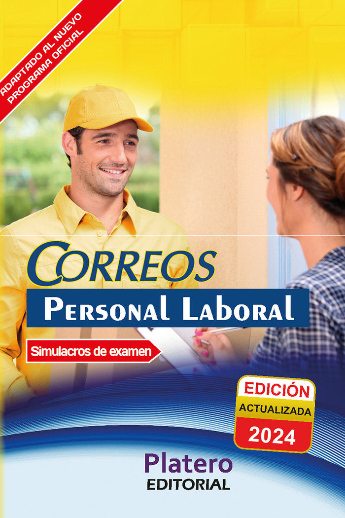 CORREOS SIMULACROS DE EXAMEN 2024, de GARCÃA RODRÃGUEZ, JOSÃ‰ | portada del libro