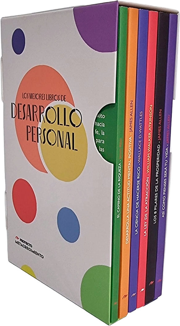 ESTUCHE LOS MEJORES LIBROS DE DESARROLLO PERSONAL (6 TOMOS) | portada del libro