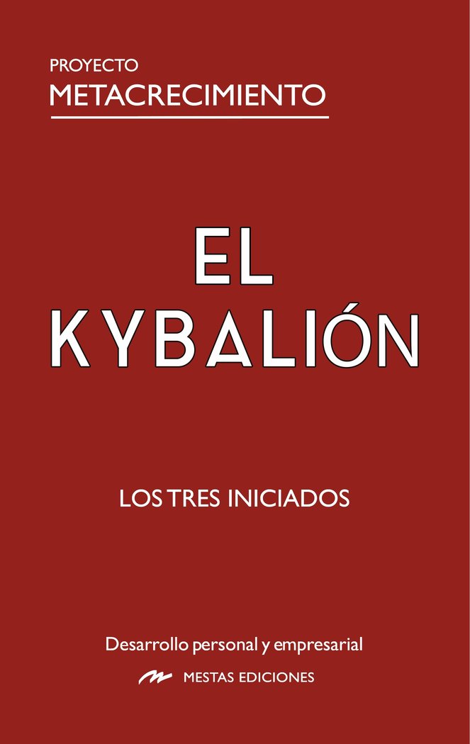 EL KYBALION, de LOS TRES INICIADOS | portada del libro
