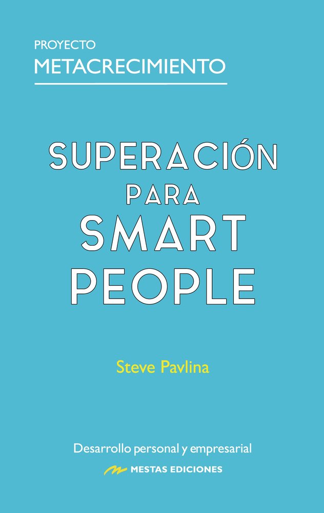 SUPERACION PARA SMART PEOPLE, de PAVLINA, STEVE | portada del libro