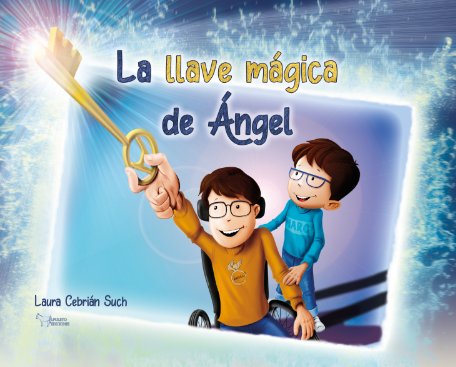 LA LLAVE MAGICA DE ANGEL, de CEBRIAN SUCH, LAURA | portada del libro