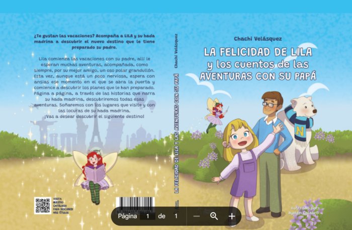LA FELICIDAD DE LILA Y LOS CUENTOS DE LAS AVENTURAS CON SU P, de VELASQUEZ MEJIA, MARGARITA | portada del libro