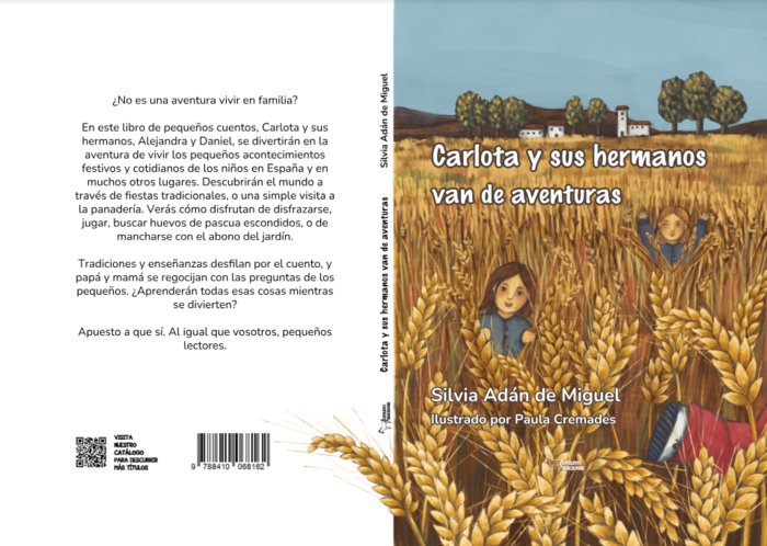 Carlota y sus hermanos van de aventuras, de ADAN DE MIGUEL, SILVIA | portada del libro