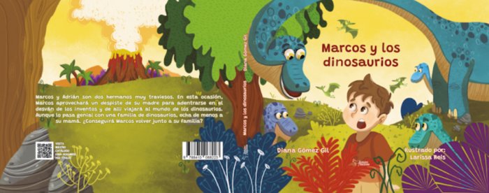 Marcos y los dinosaurios, de GOMEZ GIL, DIANA | portada del libro