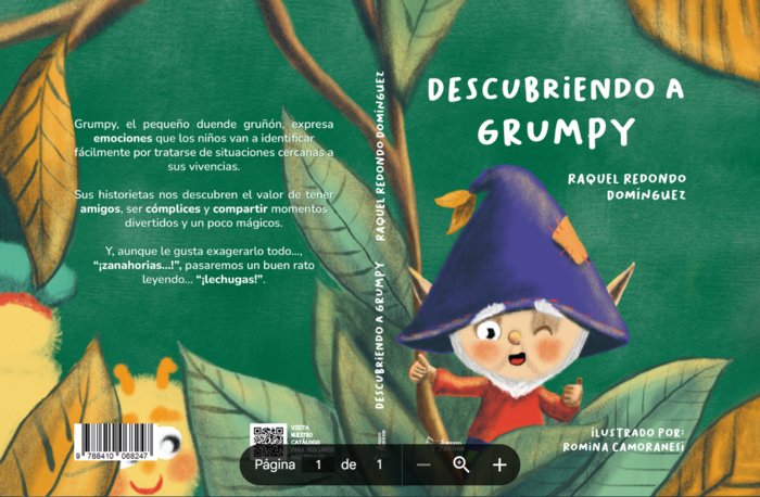 DESCUBRIENDO A GRUMPY, de REDONDO DOMINGUEZ, RAQUEL | portada del libro