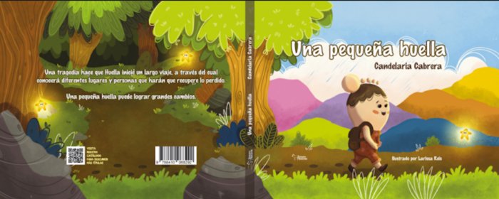 UNA PEQUEÑA HUELLA, de CABRERA RODRIGUEZ, CANDELARIA | portada del libro
