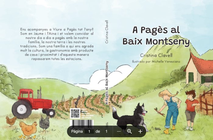 A PAGES AL BAIX MONTSENY, de CLAVELL, CRISTINA | portada del libro