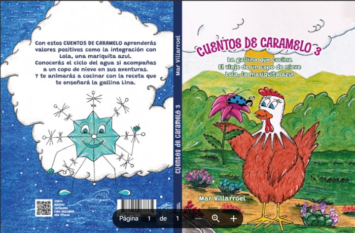 CUENTOS DE CARAMELO 3, de MAR VILLARROEL | portada del libro