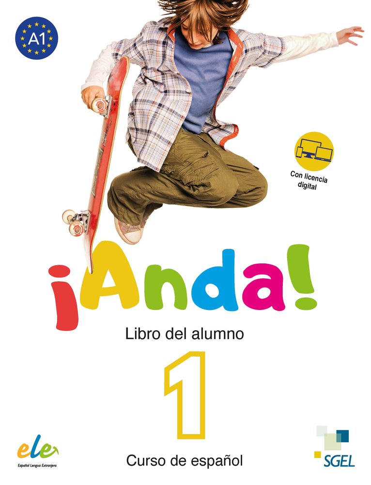 ANDA 1 ALUMNO+@ | portada del libro