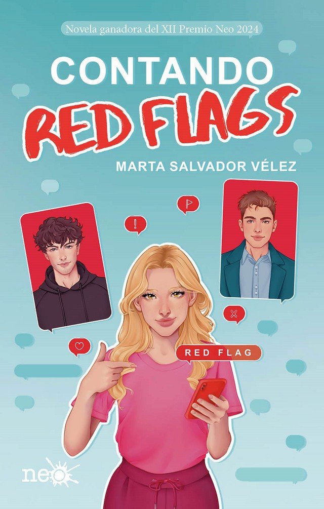 CONTANDO RED FLAGS, de SALVADOR VELEZ, MARTA | portada del libro