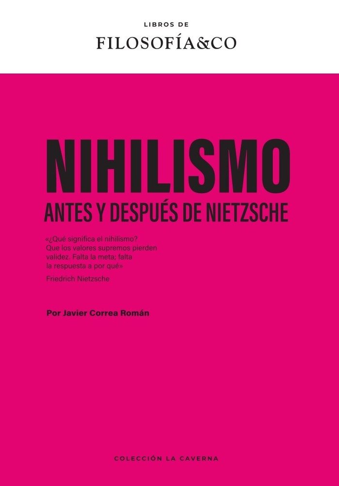 NIHILISMO, de CORREA ROMAN, JAVIER | portada del libro