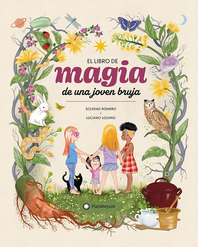 EL LIBRO DE MAGIA DE UNA JOVEN BRUJA, de ROMERO, SOLEDAD | portada del libro