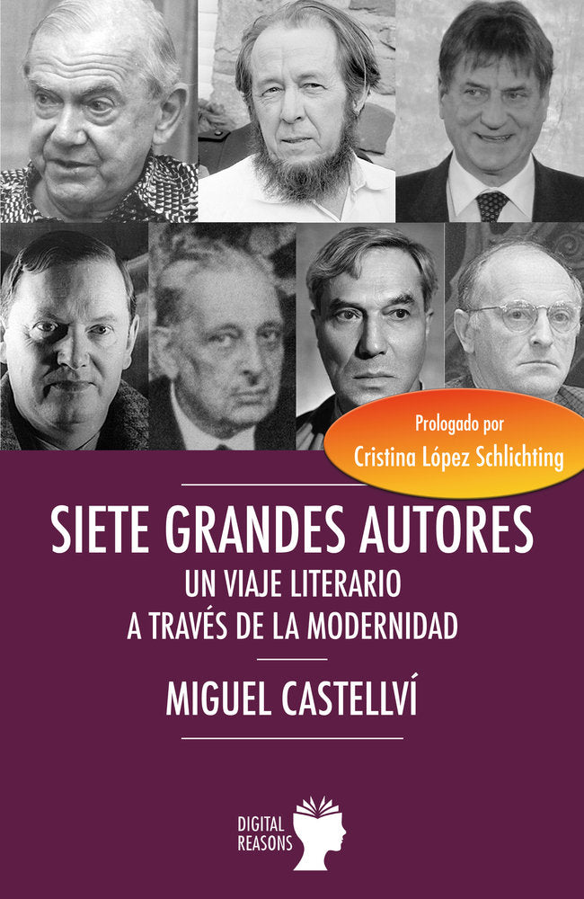 SIETE GRANDES AUTORES, de CASTELLVI VILLAESCUSA, MIGUEL | portada del libro