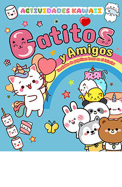 GATITOS Y AMIGOS. ACTIVIDADES KAWAII, de AAVV | portada del libro