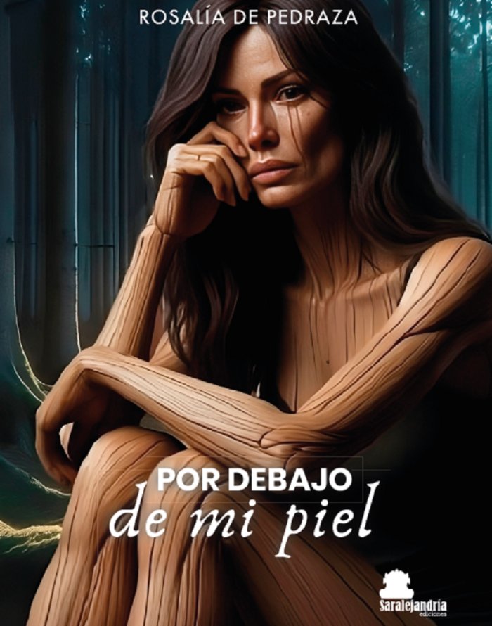 POR DEBAJO DE MI PIEL, de DE PEDRAZA URRENGOECHEA, ROSALÍA | portada del libro