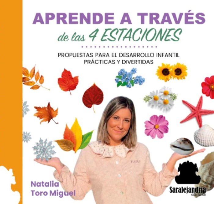APRENDE A TRAVÉS DE LAS 4 ESTACIONES, de TORO MIGUEL, NATALIA | portada del libro
