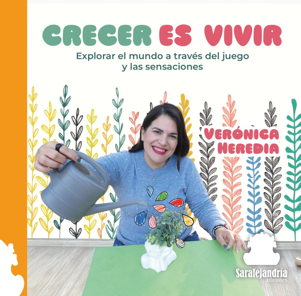 CRECER ES VIVIR, de HEREDIA, VERÓNICA | portada del libro
