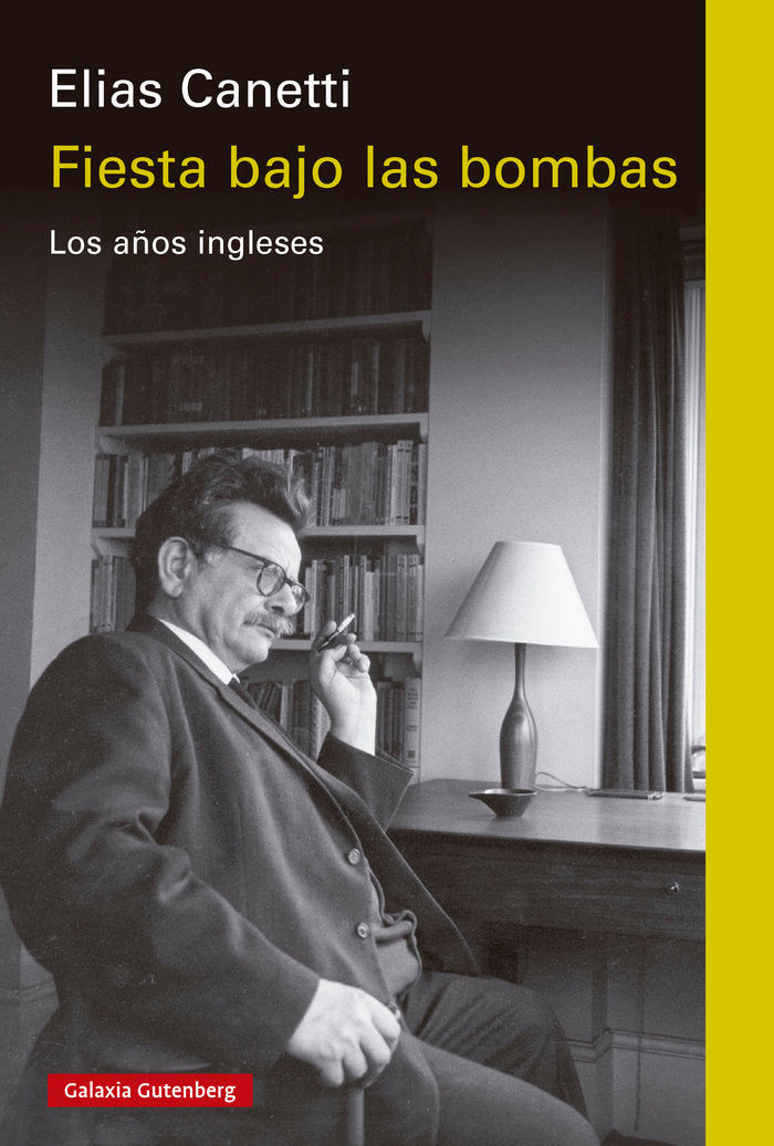 FIESTA BAJO LAS BOMBAS, de CANETTI | portada del libro