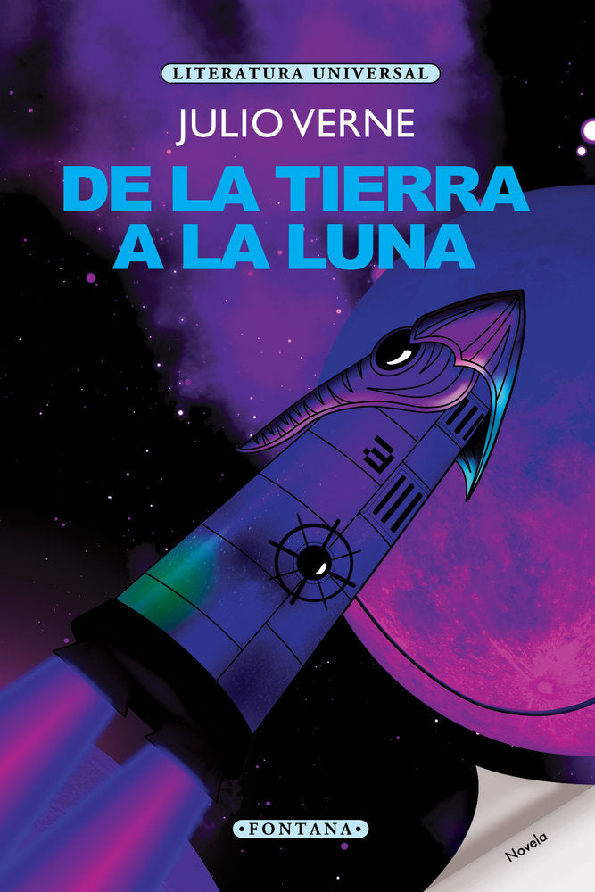 De la Tierra a la Luna, de Verne, Julio | portada del libro