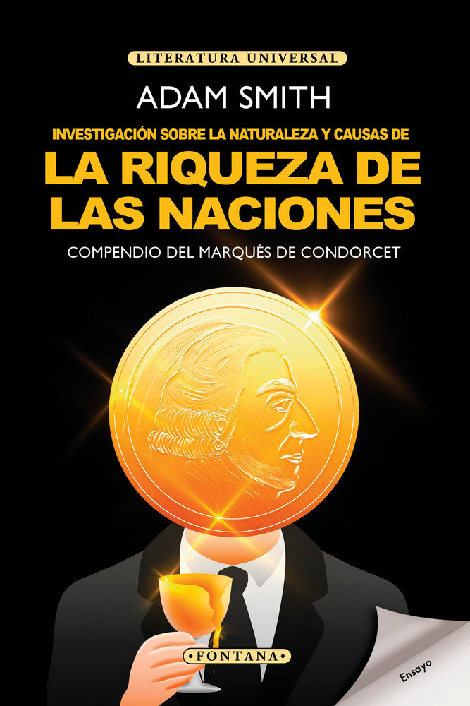 INVESTIGACION SOBRE LA NATURALEZA Y CAUSAS DE LA RIQUEZA DE, de Smith, Adam | portada del libro