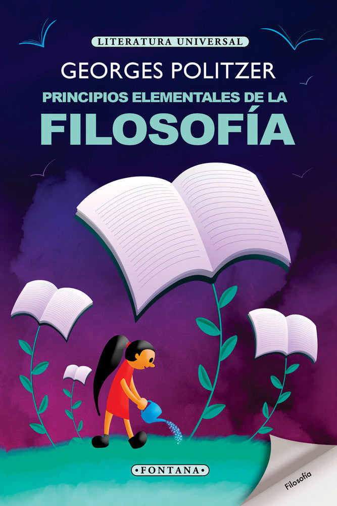 PRINCIPIOS ELEMENTALES DE LA FILOSOFIA, de Politzer, Georges | portada del libro