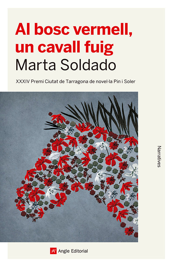 Al bosc vermell, un cavall fuig, de MARTA SOLDADO | portada del libro