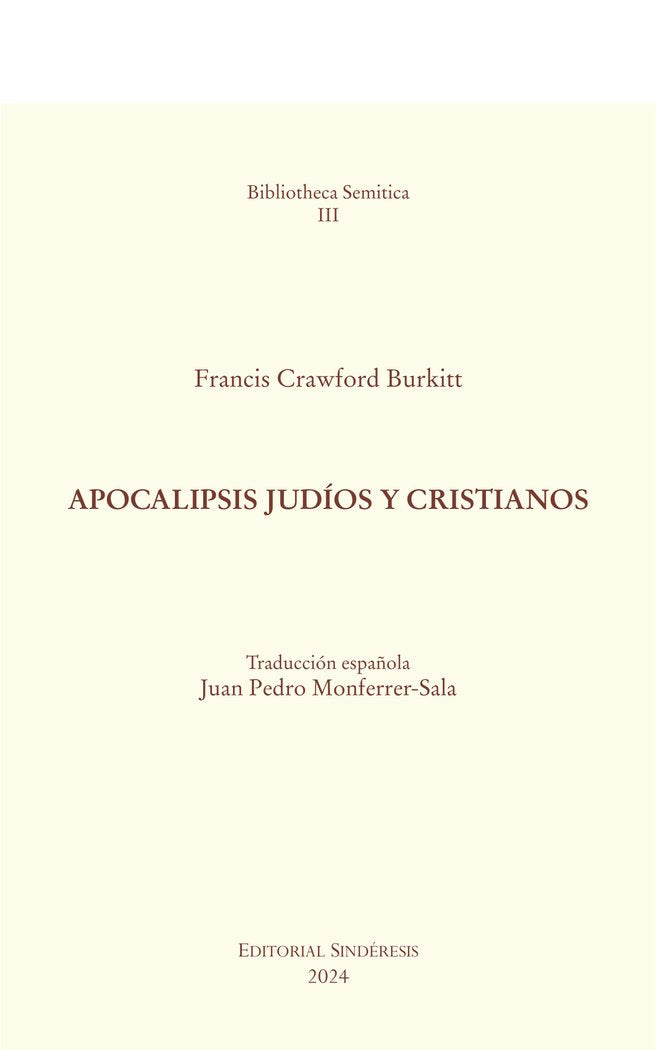 APOCALIPSIS JUDIOS Y CRISTIANOS | portada del libro