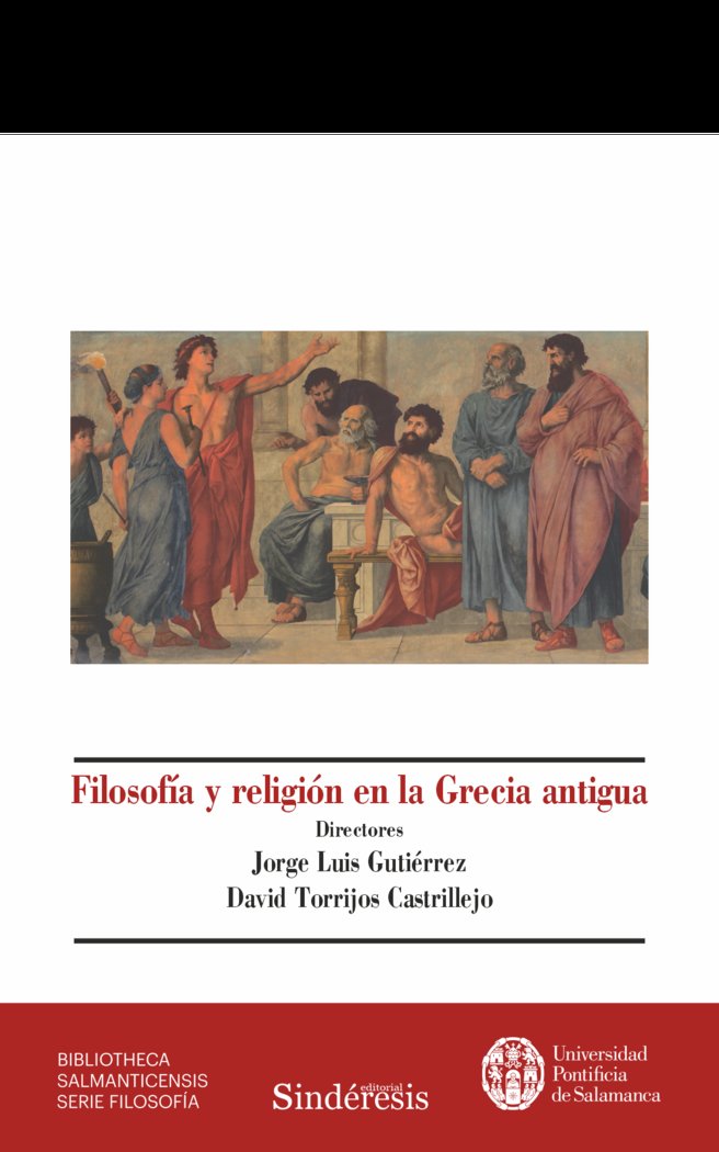 FILOSOFIA Y RELIGION EN LA GRECIA ANTIGUA | portada del libro
